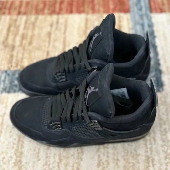 AIR JORDAN 4 Retro “Black Cats”. Size 11 men. - Picture 2 of 5